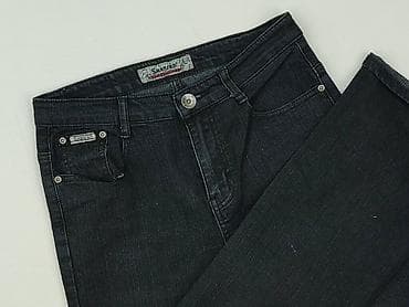 jeans szare: Jeansy damskie, rozmiar M — 1