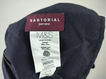flat: Marks & Spencer, Spodnie garniturowe męskie — 5