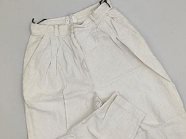 stradivarius cargo czarne: Spodnie materiałowe damskie, rozmiar S — 1