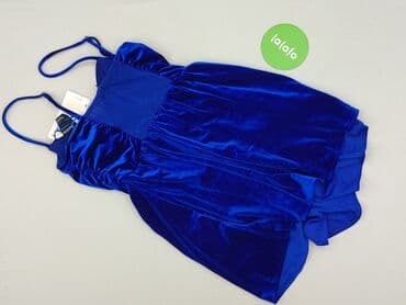 jaki kolor rajstop do granatowej sukienki: Bershka, Sukienka damska, M — 3