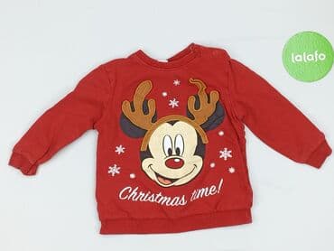 modne czarne sweterki: Sweatshirt, Disney, 2-3 years, 92-98 cm, condition - Good — 2