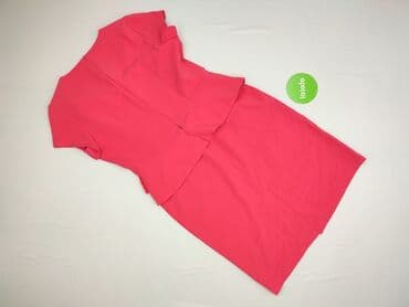 sukienki czerwone dopasowane: Women`s dress, size XL (EU 42) — 3