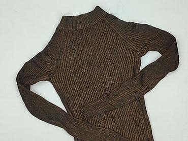 sweter czerwony: Gina Tricot, Golf damski, rozmiar S — 1