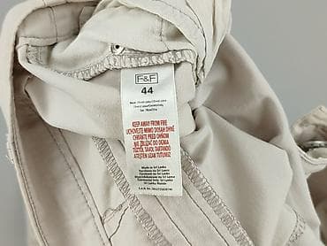 cargo jeans h: F&F, Spodnie 3/4 damskie, rozmiar 2XL — 5