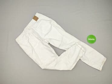 białe spodnie damskie mohito: Mohito, Jeansy damskie, rozmiar M — 3