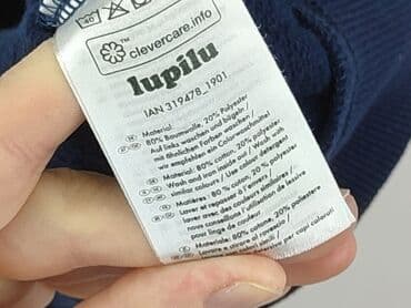 bielizna termoaktywna under armour: Sweatshirt, Lupilu, 1.5-2 years, 86-92 cm, condition - Perfect — 5