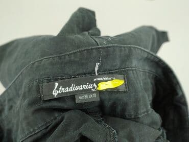 brązowe spodnie woskowane stradivarius: Stradivarius, Spodnie materiałowe damskie, rozmiar M — 6