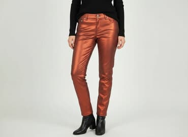 daysie spodnie woskowane: H&M, Spodnie materiałowe damskie, rozmiar M — 1