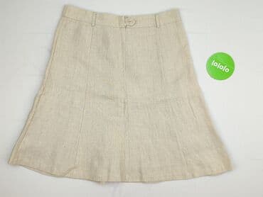 spódnice długie beżowa: Flash, Spódnica damska, rozmiar L — 3