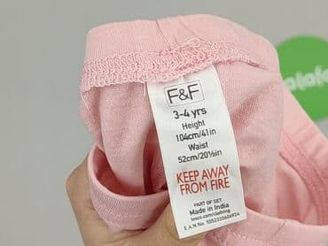 fox rage kombinezon: Leggings for kids, F&F, 3-4 years, 98/104, condition - Perfect — 4