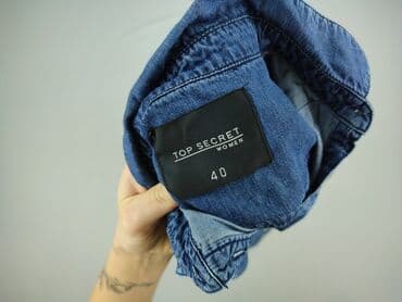 koszula jeansowa c a: Sukienka damska, L — 4