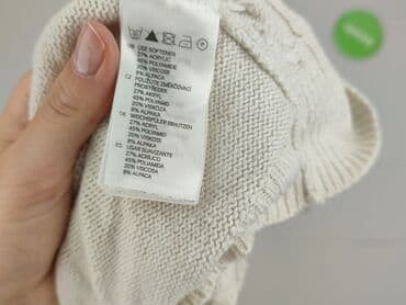 bialy sweterek hm: H&M, Sweter damski, rozmiar M — 5
