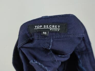 Women's Pants: Top Secret, Spodnie materiałowe damskie, rozmiar L — 4