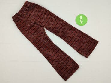 czarne spodnie woskowane z wysokim stanem: Material trousers, Zara, 7 years, 116/122, condition - Very good — 2