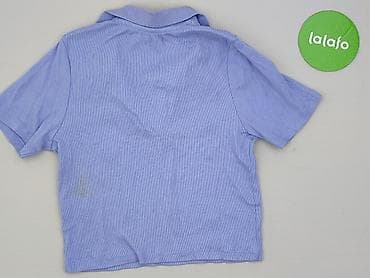 bluzki basic prążek: Damska koszulka polo, rozmiar M — 3