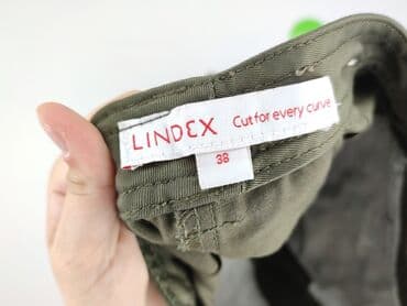 h: Lindex, Material trousers for women, size M (EU 38) — 4