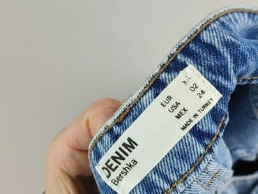 balanciaga klapki: Bershka, Jeansy damskie, XS — 4