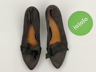 szare buty na słupku ccc: Półbuty damskie, rozmiar 37 — 2