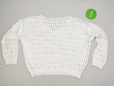 bialy: Sweter damski, rozmiar M — 2