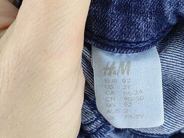 hm sukienka z elastycznym marszczeniem: Jeans, H&M, 1.5-2 years, 92, condition - Perfect — 4