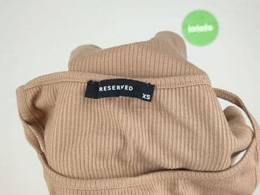 reserved koszulka w paski: Reserved, Top damski, rozmiar XS — 4