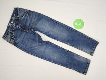 koszulka reprezentacji danii: Spodnie jeansowe, 11 lat, 146, stan - Idealny — 2