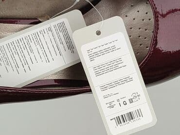 srebrne buty na słupku ccc: Półbuty damskie, rozmiar 39 — 6