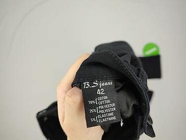 joggery basic damskie: Jeansy damskie, rozmiar XL — 4