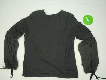 bluzki basic czarne: MAX, Bluzka damska, rozmiar 4XL — 4