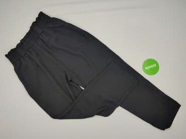 zara spodnie czarne z wysokim stanem: Zara, Spodnie materiałowe damskie, rozmiar L — 3