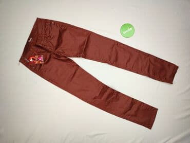 sukienki z gipiury dla puszystych: I DODO, Material trousers for women, size M (EU 38) — 2