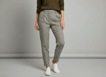 hm spodnie zimowe: H&M Divided, Spodnie materiałowe damskie, rozmiar XS — 7