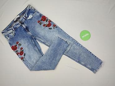 stradivarious cargo: Zara, Jeansy damskie, rozmiar M — 2