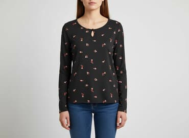 ubrania z liskiem: Bluzka damska, rozmiar L — 6