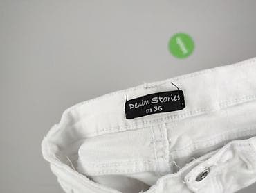 biale jeansy: Jeansy damskie, rozmiar S — 5