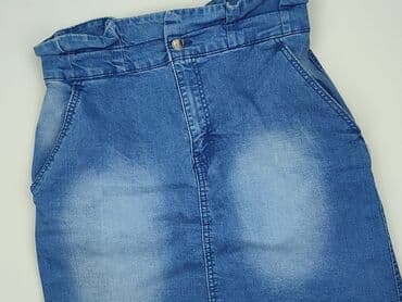 spódniczka alex biało niebieska: Beloved, Spódnica damska, rozmiar M — 1