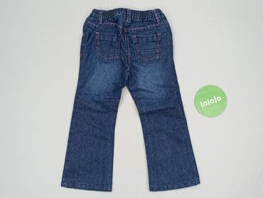 szerokie spodnie lidl: Spodnie jeansowe, Lupilu, 2-3 lat, 98, stan - Idealny — 3