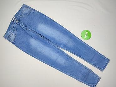 slim fit drip jeans: SZACHOWNICA, Jeansy damskie, rozmiar L — 2