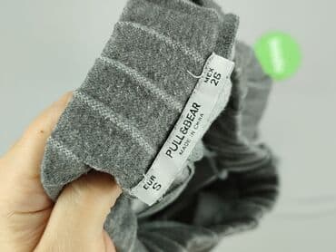 spodnie w paski pull and bear: PULL&BEAR, Material trousers for women, size S — 5