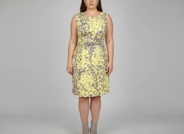 sukienki trapezowe na wesele allegro: Sukienka damska, rozmiar XL — 1