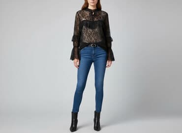 bluzka w kwiaty new yorker: Bluzka damska, rozmiar S — 1