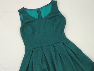 ciemnozielona sukienki: Sukienka damska, rozmiar S — 2
