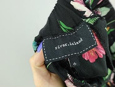 material trousers: River Island, Spodnie materiałowe damskie, rozmiar XS — 4