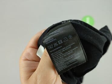 czarne legginsy ciążowe: H&M Mama, Szorty damskie, rozmiar M — 4