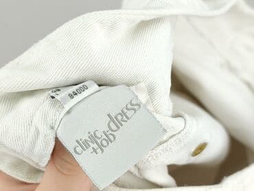 białe spodnie ciążowe: Spodnie materiałowe damskie, rozmiar M — 5