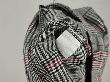 spodnie z c a: Material trousers for women, size M — 5