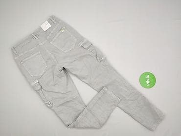 spodnie cargo damskie: Denim, Spodnie cargo damskie, rozmiar M — 3