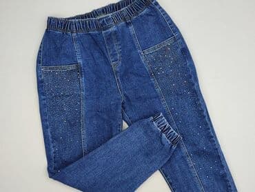 jogger jeans: Spodnie dresowe damskie, rozmiar M — 1
