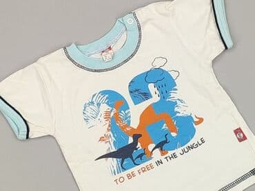 koszulki z barcelony: T-shirt, 9-12 months, condition - Very good — 1