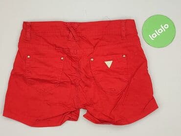 krótkie jeansowe spodenki z wysokim stanem podarte: Miaoni, Szorty damskie, rozmiar S — 3